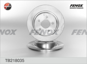 Диск тормозной задний, Ford Focus II, C-MAX 280мм, (2шт. в уп.) FENOX