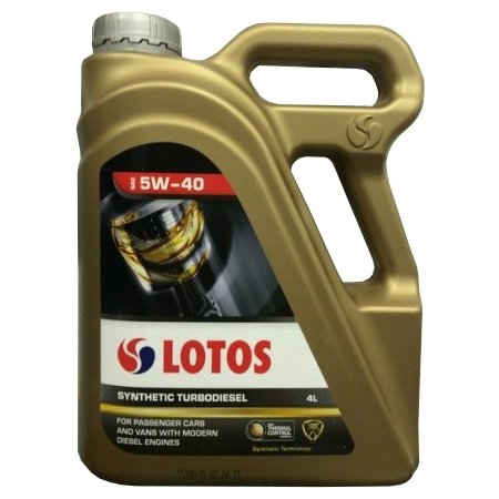 LOTOS SYNTHETIC TURBODIESEL 5W40 SN/CF,C3 (допуск MB 229.51)  синт.  4л