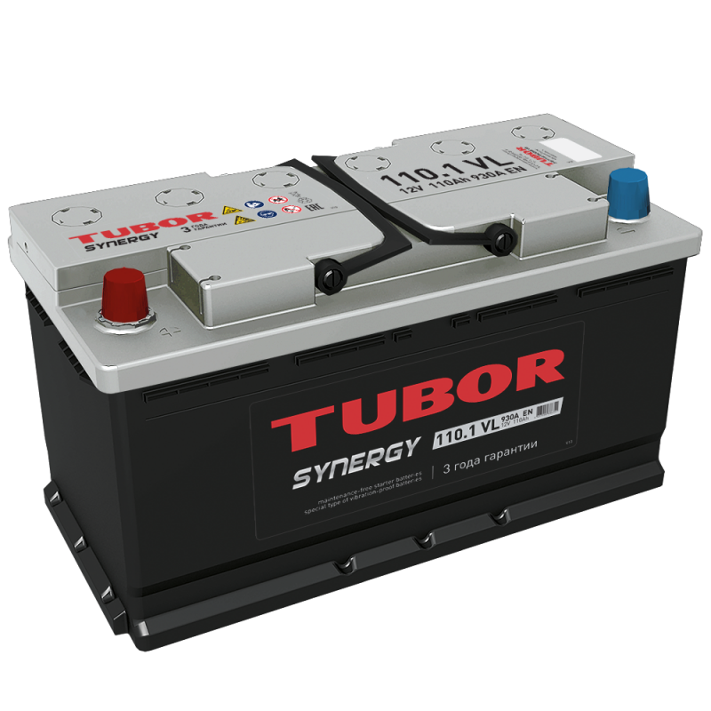 Аккум. TUBOR SYNERGY 6СТ-110.1 VL 930А   (352*175*190)
