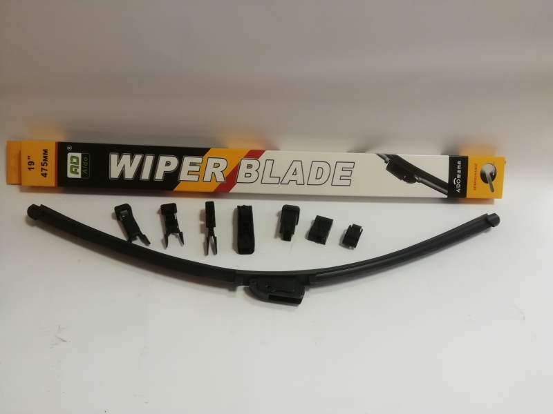 Щетка стеклоочистителя бескаркасная AIDO WIPER BLADE (картоная кор.) 19 /475мм 