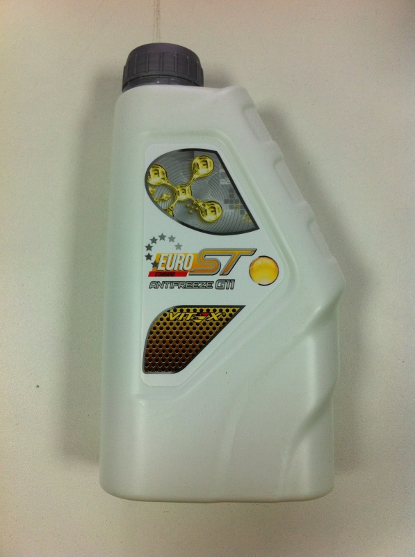 Антифриз VITEX  G11  EURO STANDART (жёлтый)  1 кг  (1/15) 