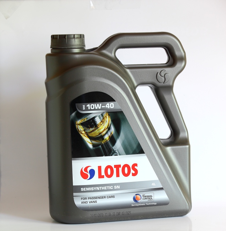 LOTOS SEMISYNTHETIC 10W40 (SN) п/синт.  4л