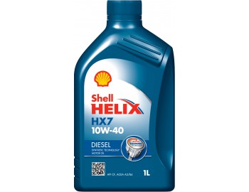 SHELL Helix Diesel  HX7 10/40  (п/с)   1л  (1/12)