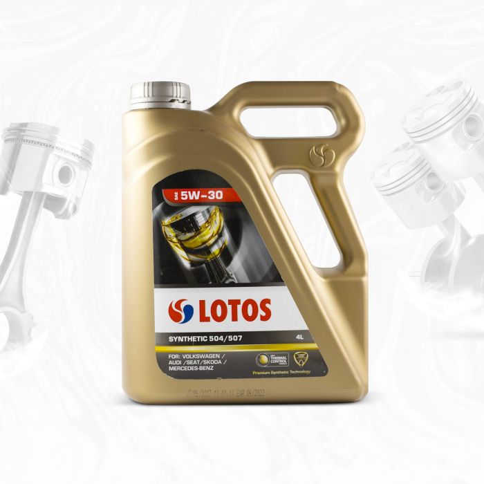 LOTOS SYNTHETIC  5W30  504/507  (допуск VW, AUDI, Škoda) синт. 4л