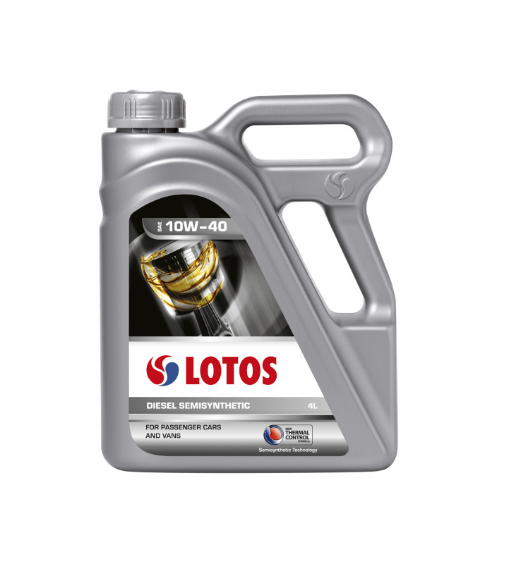 LOTOS SEMISYNTHETIC 10W40 (SL/CF) п/синт.  4л