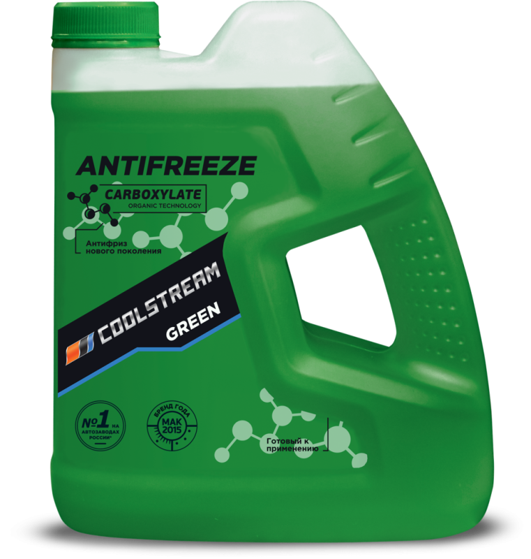 Антифриз COOL STREAM  GREEN (зеленый)  4кг   (1/3)