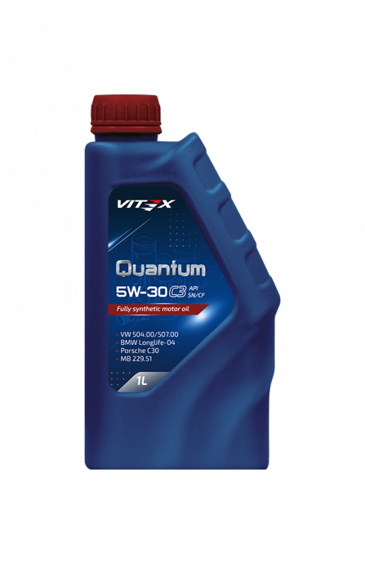 VITEX  масло моторное Quantum 5w30 SN C3 (синт)  1л  (1/15)