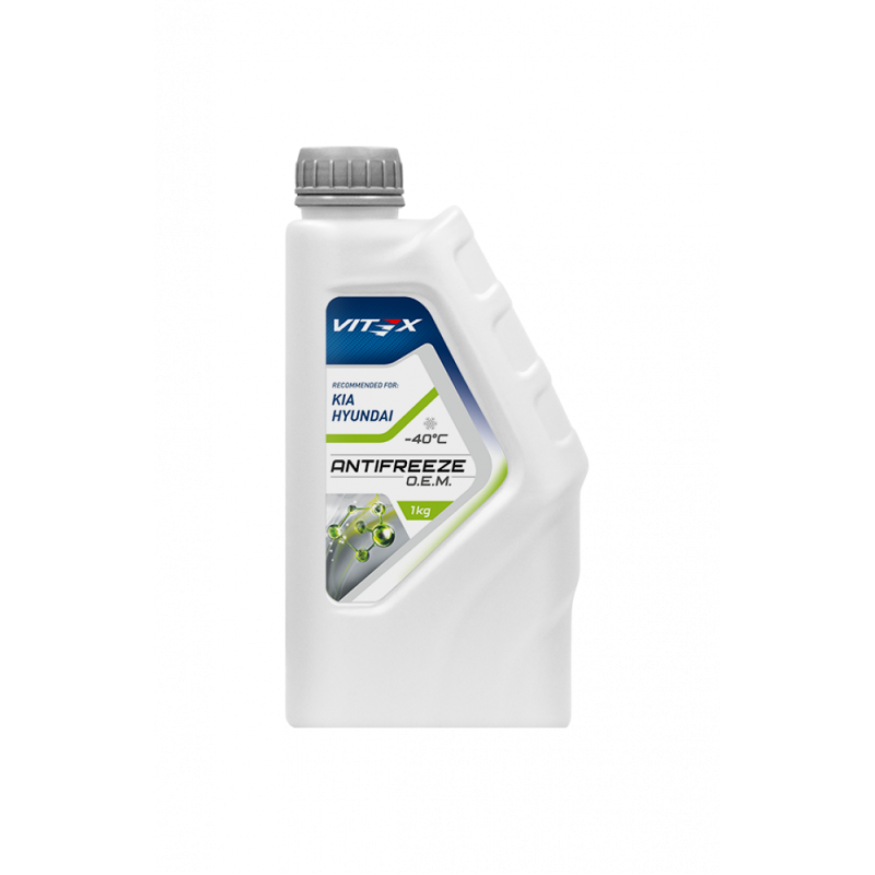 Антифриз VITEX  O.E.M for Hyundai Kia -40 (зеленый)  1 кг (1/15) 