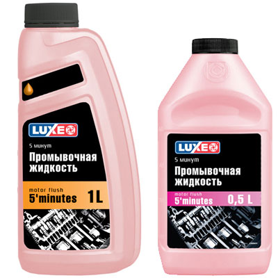 LUXE  Жидкость промывочная 5-мин. 1л   (1/12)