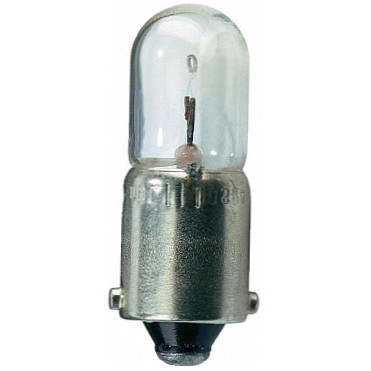 Лампочка  12V 5W  BA9s  (для подсветки приборов и выключателей) "OSRAM" (1/10)