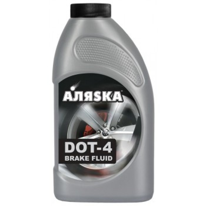 Тормозная жидкость  DOT-4 Аляска   910гр (1/12)