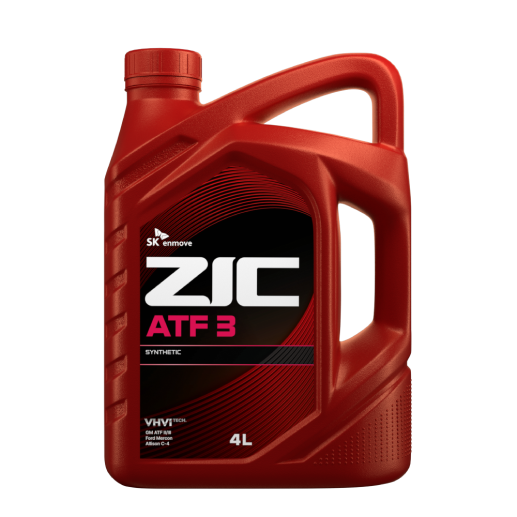 ZIC масло трансм. ATF III (DEXRON III)   4л  (1/4)