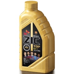 ZIC масло мотор. TOP LS 5/30 SN (синтетика PAO 100%)  1л (1/12)