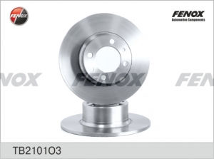 Диск тормозной ВАЗ 2101-2107, (не вентил.) FENOX