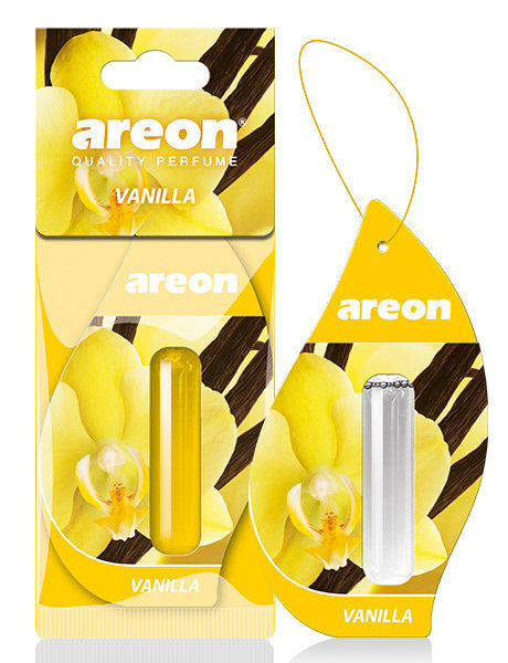 Ароматизатор подвесной (гелевый) AREON REFRESHMENT LIQUID 5мл Vanilla/Ваниль
