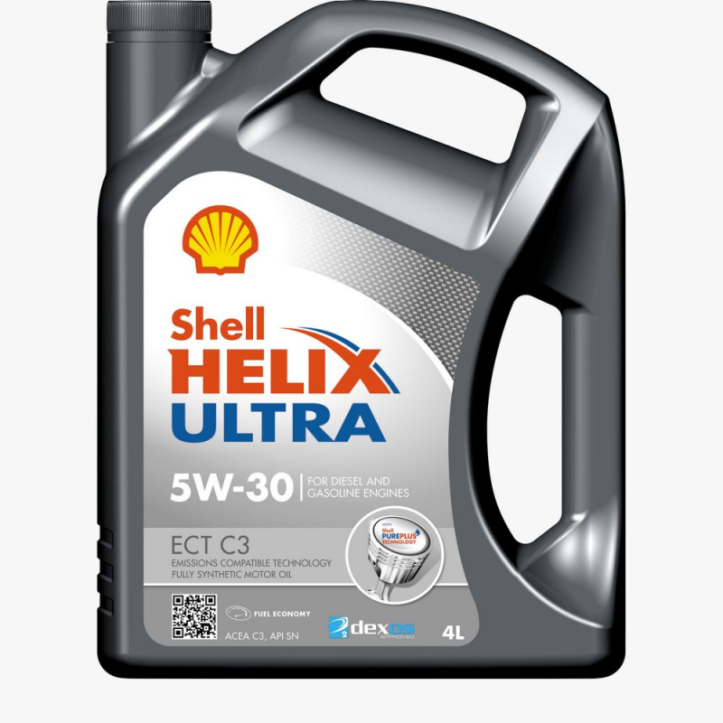 SHELL Helix Ultra ECT  C3  5/30 (синт)  4л  (1/4) (Германия)