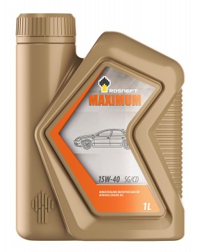 ROSNEFT Maximum 15/40 SG/CD   1л  (1/12)