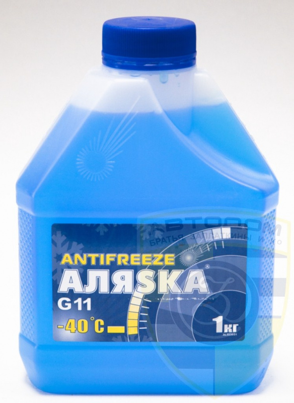 Антифриз АЛЯСКА -40 BLUE (синий) 1 кг  (1/8)