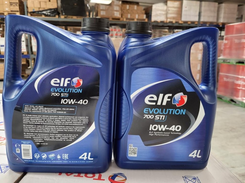 ELF EVOLUTION 700 STI 10/40 (п/синт)  4л  (1/3) (Франция)