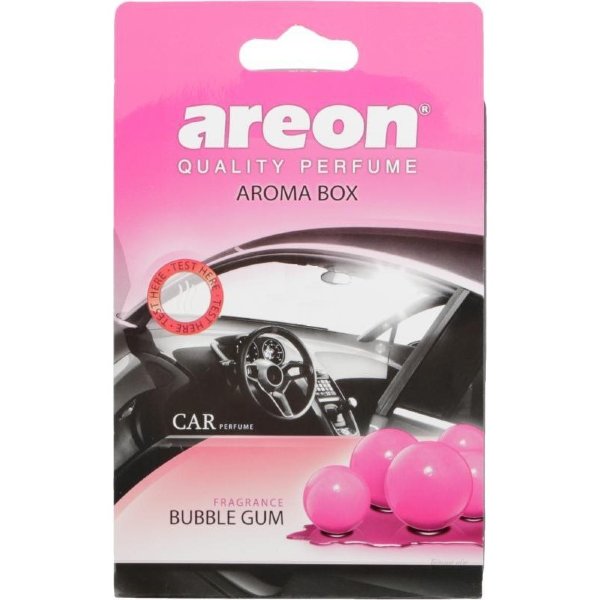 Ароматизатор (гелевый под сиденье) AREON AROMA BOX Bubble Gum/Бабл гам
