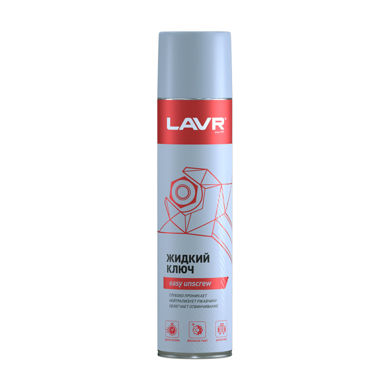 Жидкий ключ (аэроз.) 400мл "LAVR"(1/12)