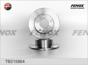 Диск тормозной AUDI 100, задний (2шт. в уп.) FENOX