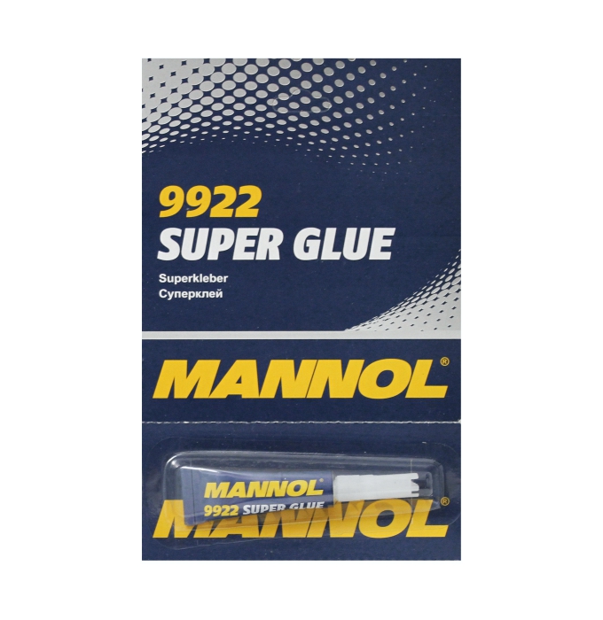 Клей/SUPER GLUE 3гр  "MANNOL" (9922) (1/12)  ))) ?