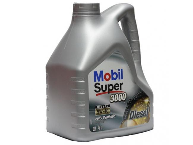 MOBIL SUPER 3000 X1  Diesel 5/40  ( синт)  4л  (1/4)