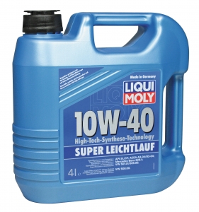 LIQUI MOLY  Super  Leichtlauf  10/40  SL/CF (п/синт.) 4л  (1/4)