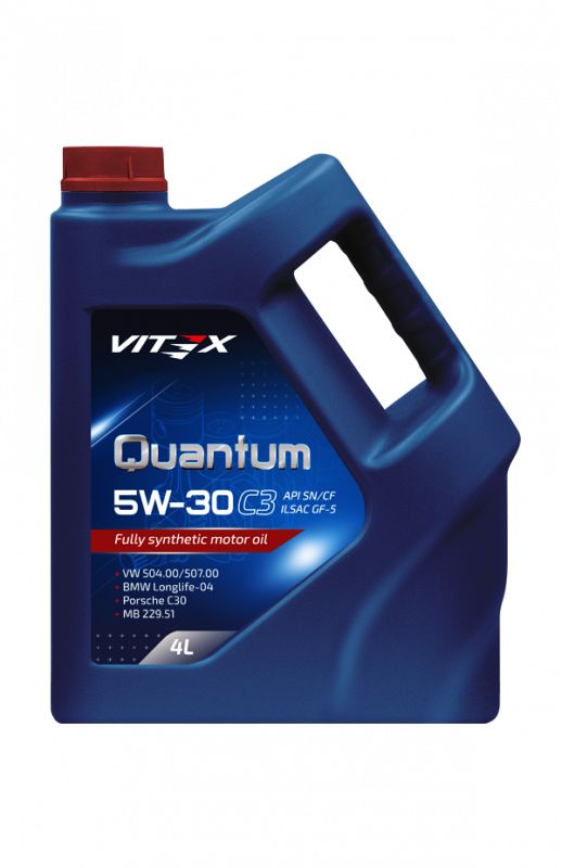 VITEX  масло моторное Quantum 5w30 SN C3 (синт)  4л  (1/4)