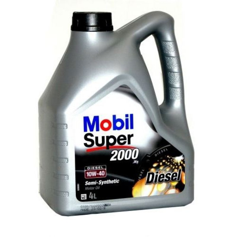 MOBIL SUPER 2000 Х1  Diesel 10/40  (п/синт)  4л  (1/4)