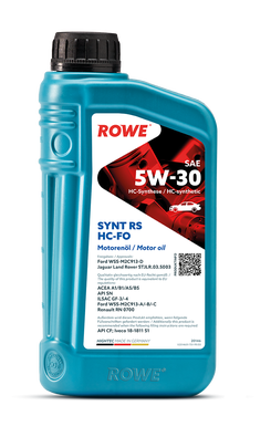 ROWE HIGHTEC SYNT RS HC-FO 5W-30 (SN/CF, А5/В5) синт. 1л (1/12)