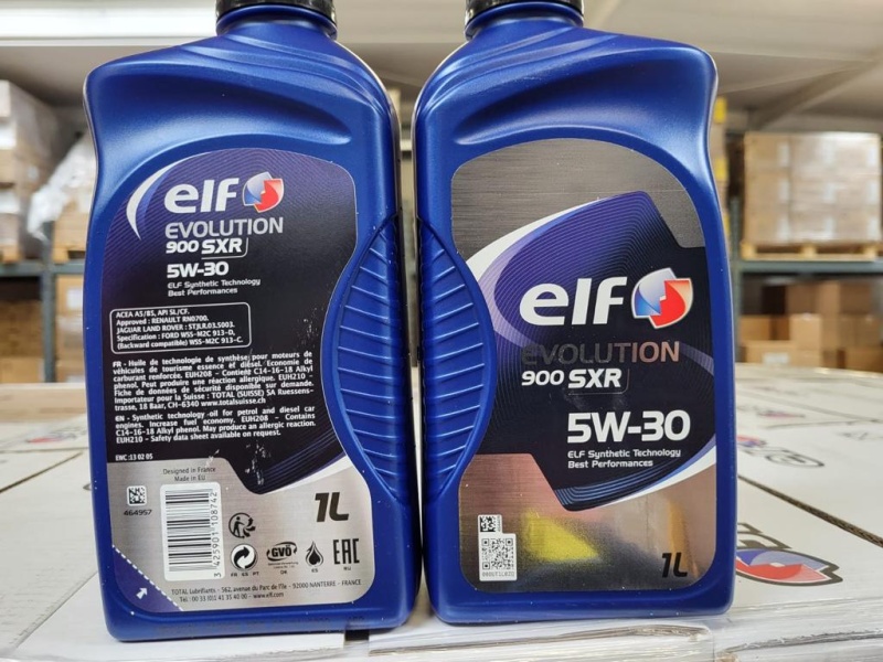 ELF EVOLUTION 900 SXR  5/30  SL/CF синт.  1л  (1/12)  (Франция)