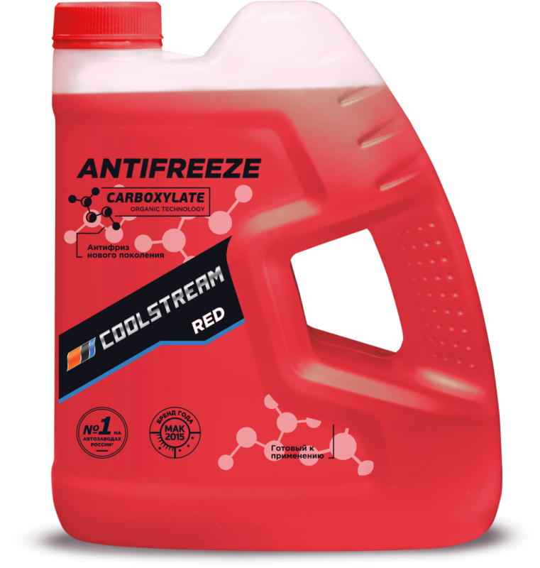 Антифриз COOL STREAM  RED (красный)  4кг  (1/3)