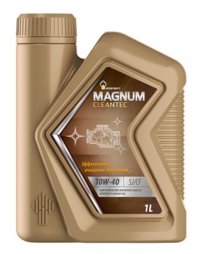 ROSNEFT Magnum Cleantec 10/40 SJ/CF (синт) 1л  (1/12) ))