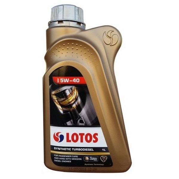 LOTOS SYNTHETIC TURBODIESEL 5W40 SN/CF,C3 (допуск MB 229.51)  синт.  1л