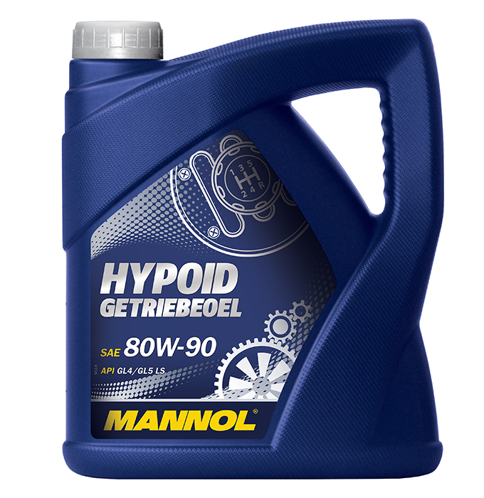MANNOL  GL-5 80/90  HYPOID  (гипоид.транс.минер.)  4л   (1/4) 8106