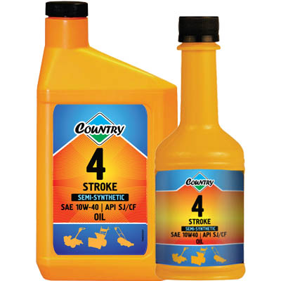 Country Масло 4-х тактное 10/40  API SJ/CF (п/синт.)  1л  (1/12) ST-504 