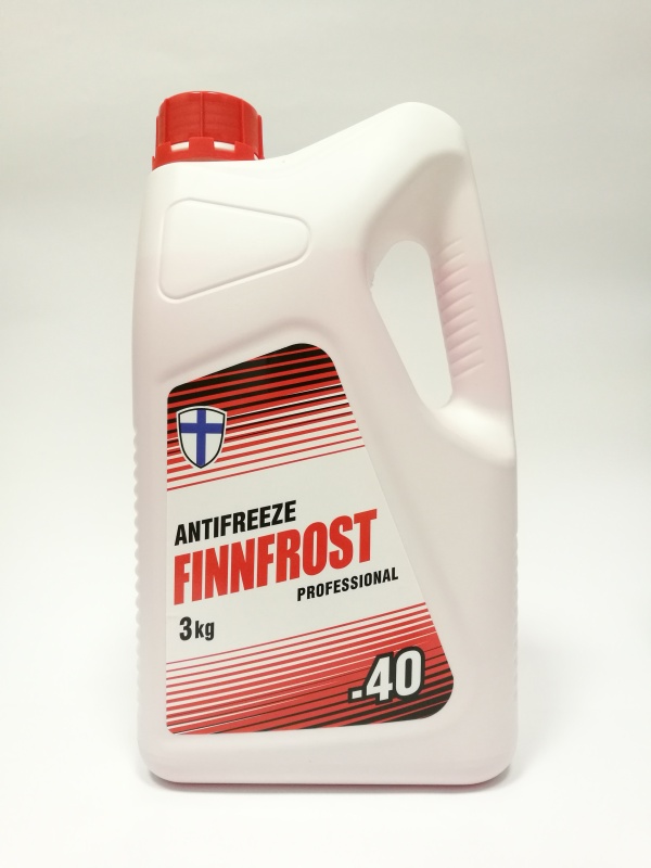 Антифриз "Finnfrost" красный  3кг (1/4)