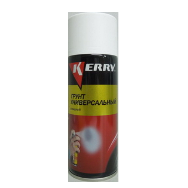 Грунт (белый) (аэрозоль)"KERRY" 520мл (1/12)