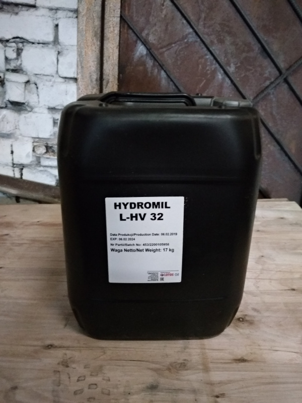 LOTOS HYDRAULIC OIL L-HV 32 (HVLP) 17кг