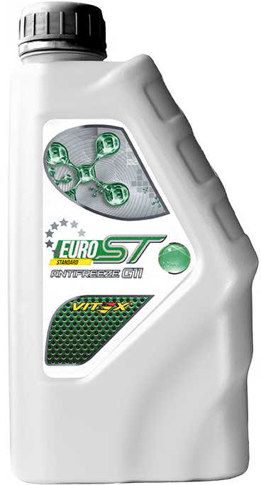 Антифриз VITEX  G11  EURO STANDART (зелёный)  5 кг  (1/4) 