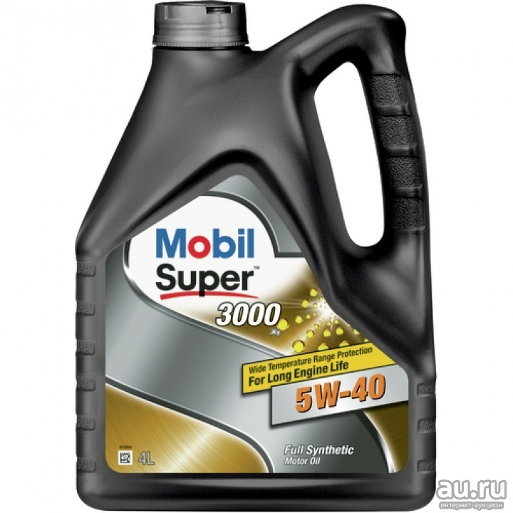 MOBIL SUPER 3000 X1  5/40   ( синт)  4л  (1/4) (Финляндия)