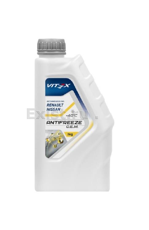Антифриз VITEX  O.E.M for Renauit Nissan -40 (желтый) 1 кг (1/15) 