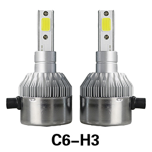 Лампа светодиодная С6 Н3 12V 30w 5500К Lm3800  "C2R" (1/2)