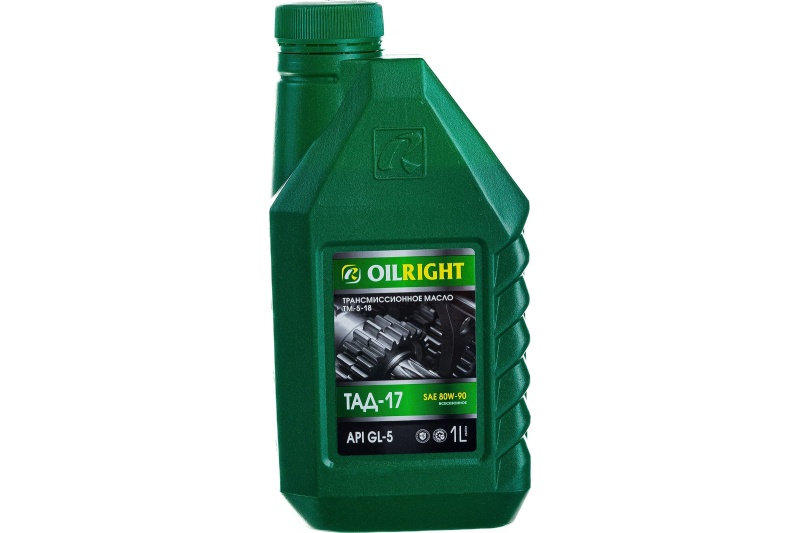 OIL RIGHT ТМ-5-18  (ТАД-17)  (80w90 / GL-5)   5л  (1/4)   ***