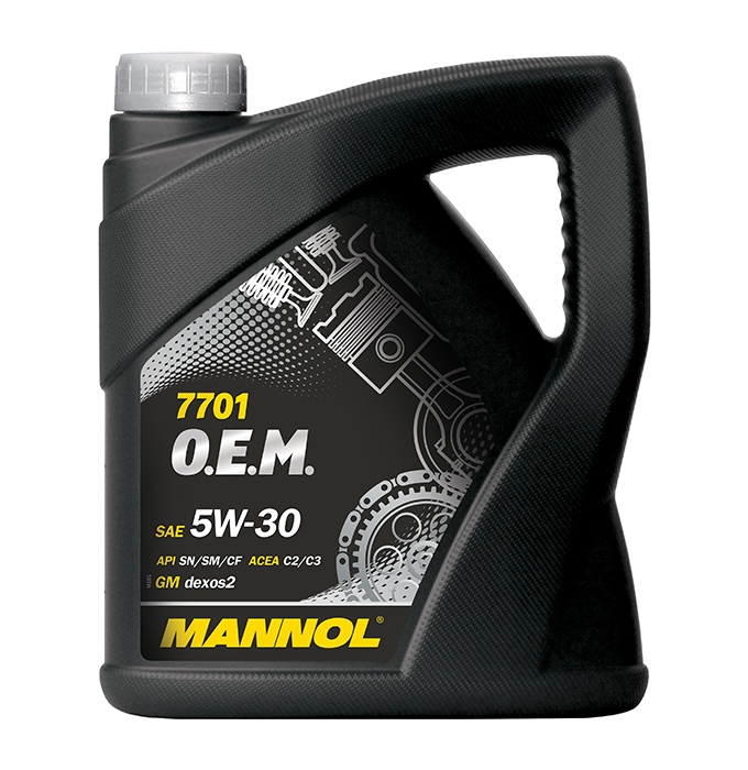 MANNOL O.E.M.(Chevrolet.Opel) 5/30  (синт.)  4л  (1/4) 7701