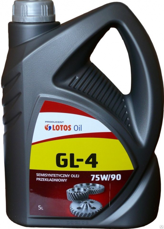 LOTOS SEMISYNTETIC GEAR OIL API GL-4 75W/90 5л