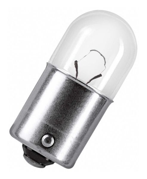 Лампочка R5W 12V 5W BA15s (стоян. осв., габарит. фонари, осв.. номер. знака) "OSRAM"(блистер 2шт.)
