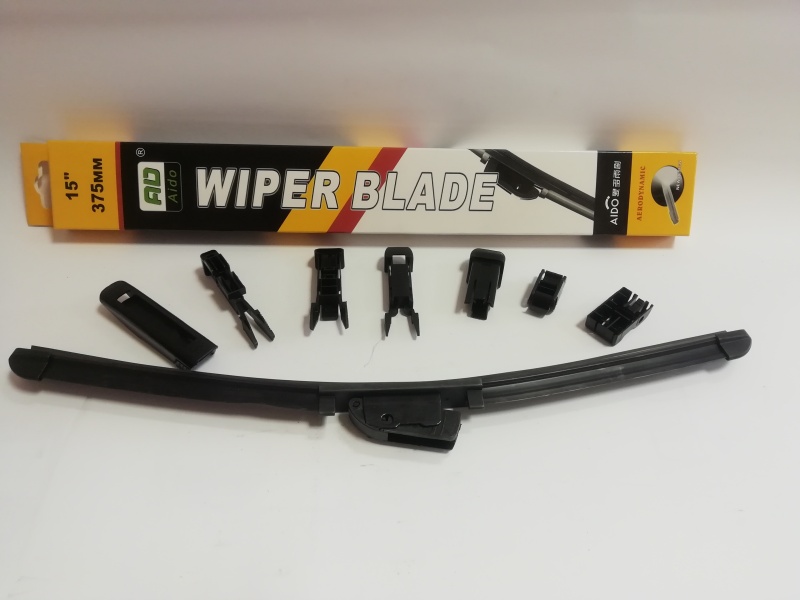 Щетка стеклоочистителя бескаркасная AIDO WIPER BLADE (картоная кор.) 15 /375мм 